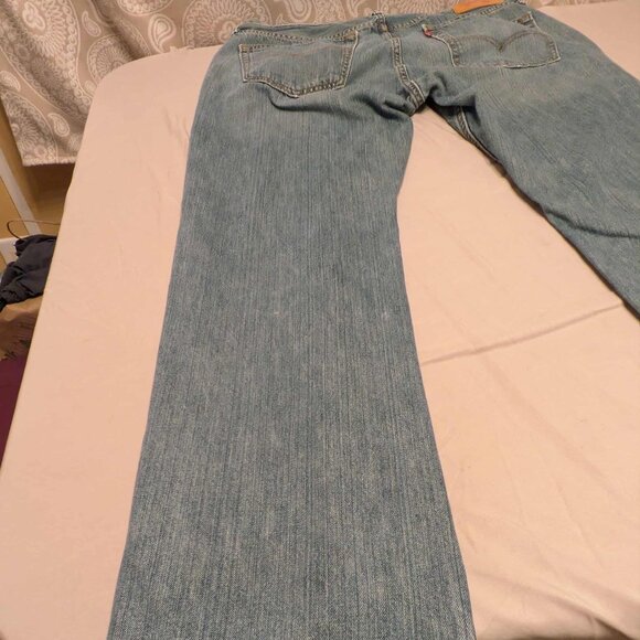 Levi's 559 Jeans Mens 36 x 34 100% Cotton Very Good Condition Medium Wash - Picture 10 of 16